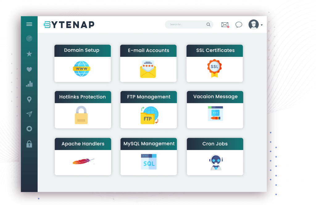 User Friendly Control Panel